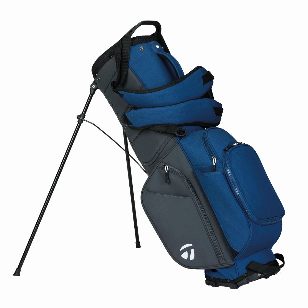 TaylorMade FlexTech Golf Stand Bag 2025 - Grey / Navy