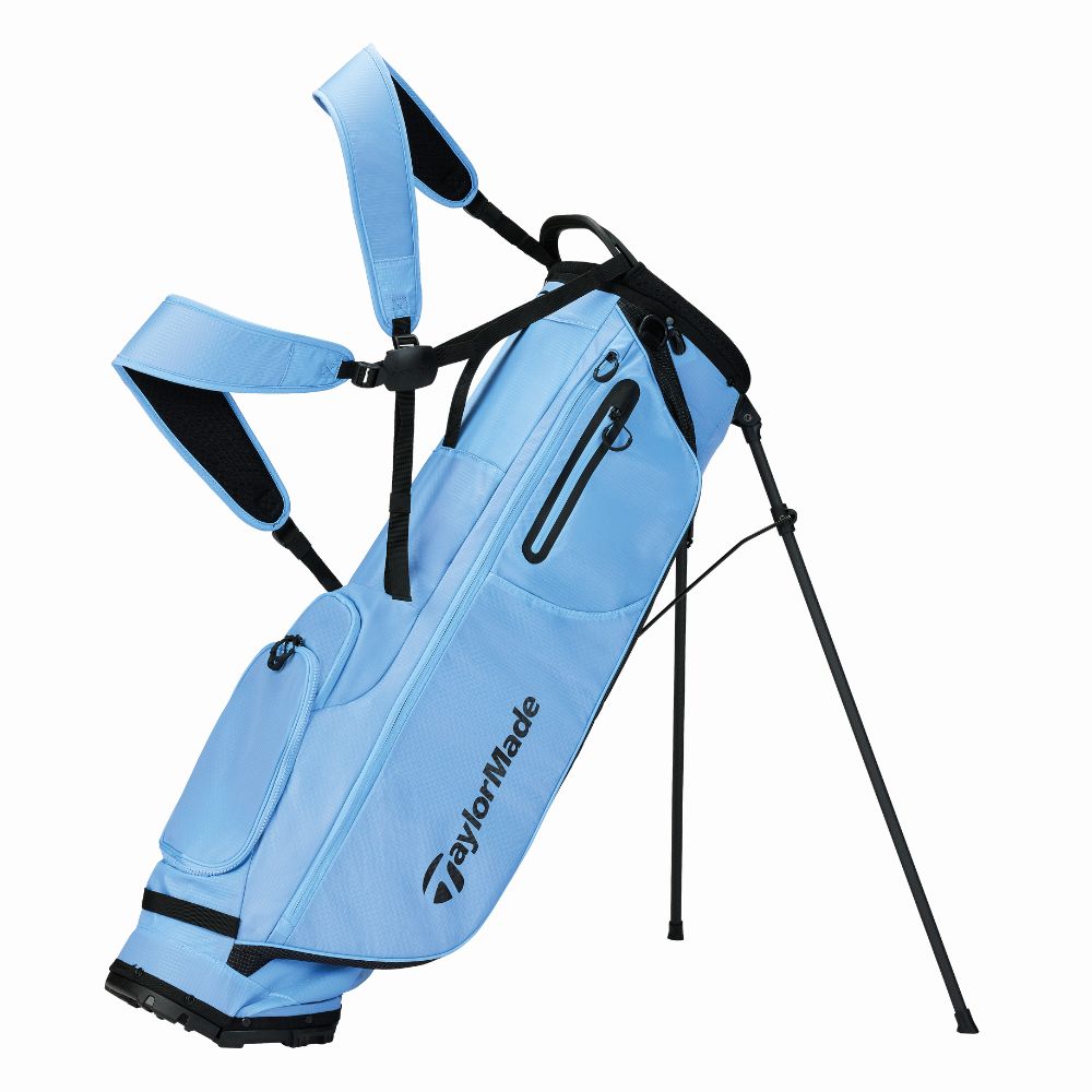 TaylorMade FlexTech SuperLite Golf Stand Bag 2025 - Light Blue Light Blue