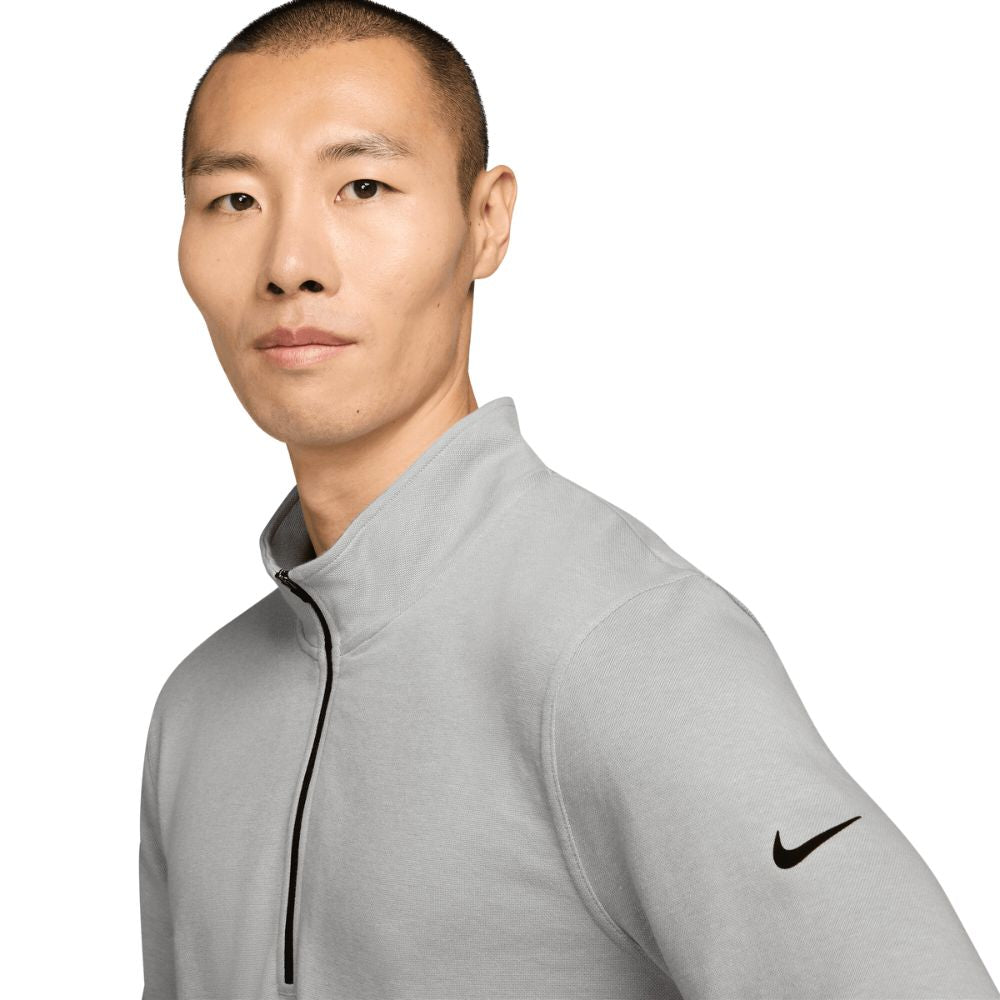 Nike Tour 1/2 Zip Pique Pullover Golf Top 2024 - FQ0472 077   