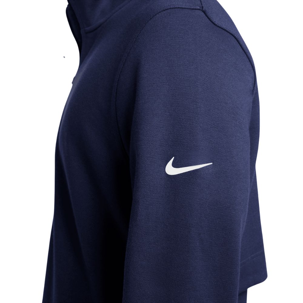 Nike Tour 1/2 Zip Pique Pullover Golf Top 2024 - FQ0472 410   