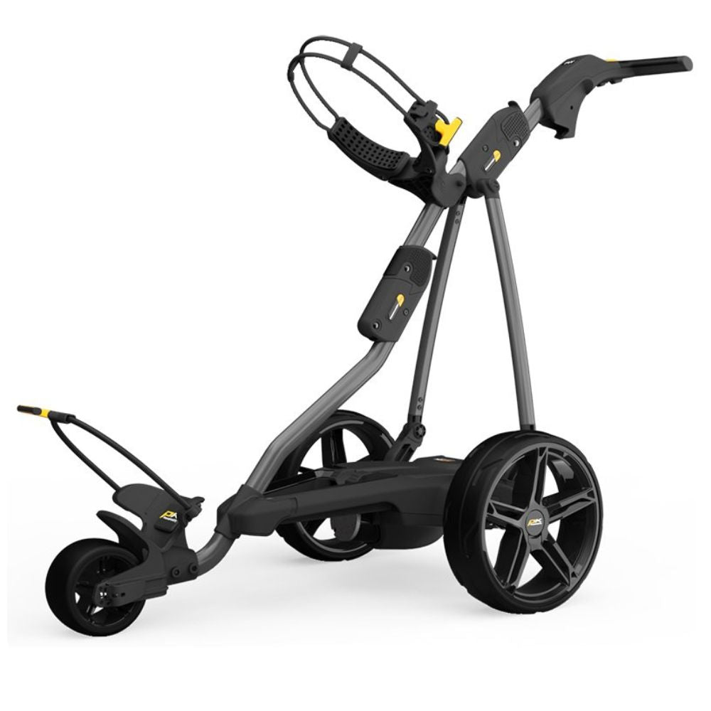 Powakaddy FW Lithium Electric Golf Trolley - Gun Metal Gun Metal 18 Hole 