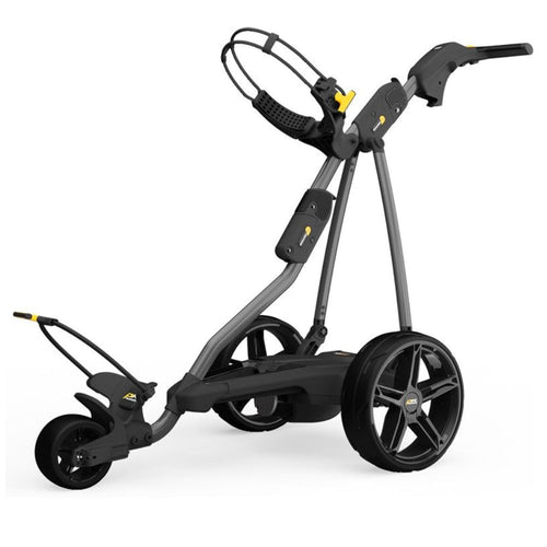 Powakaddy FW Lithium Electric Golf Trolley - Gun Metal Gun Metal 18 Hole 