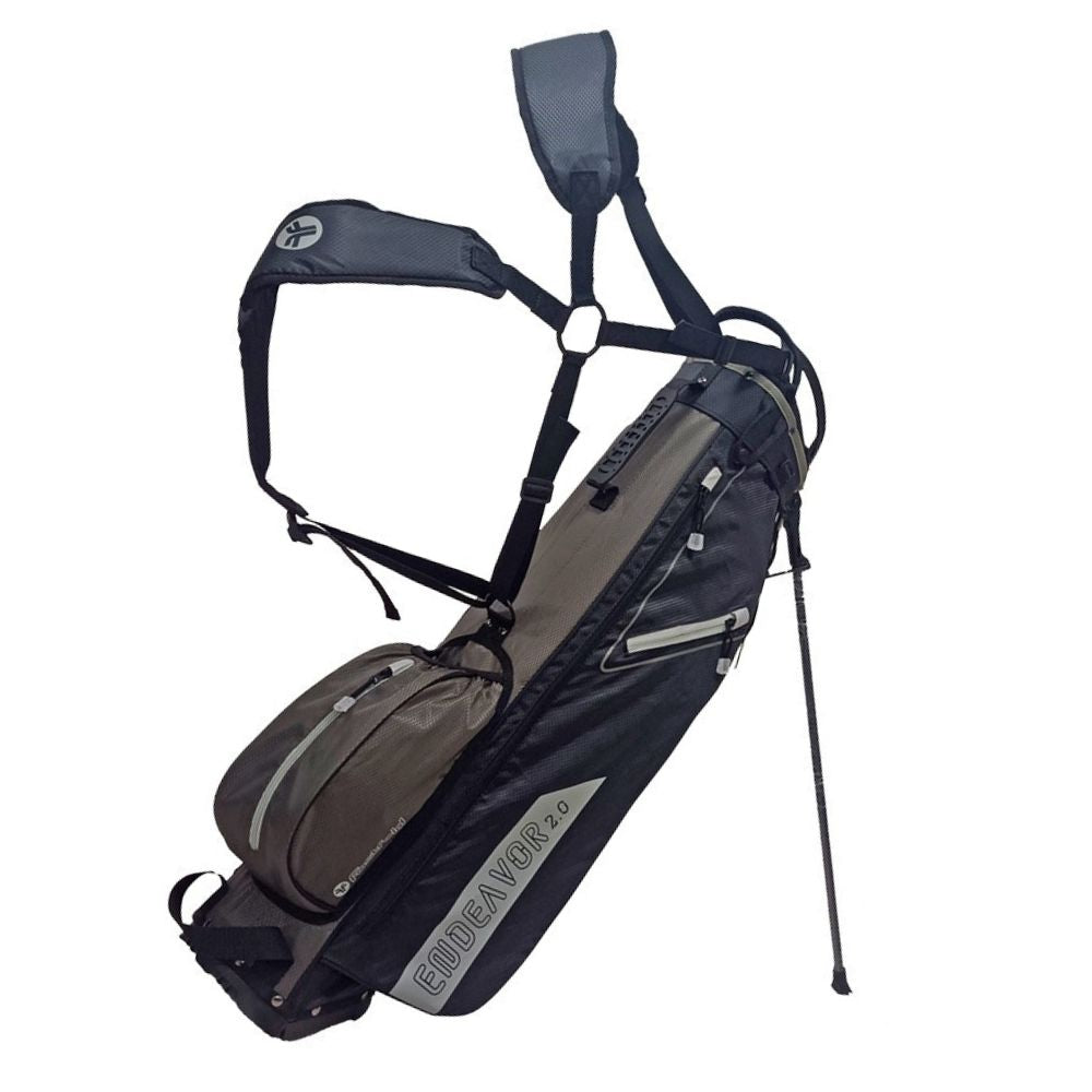 FastFold Endeavor 2.0 Lightweight Stand Bag - Black / Grey Black / Grey