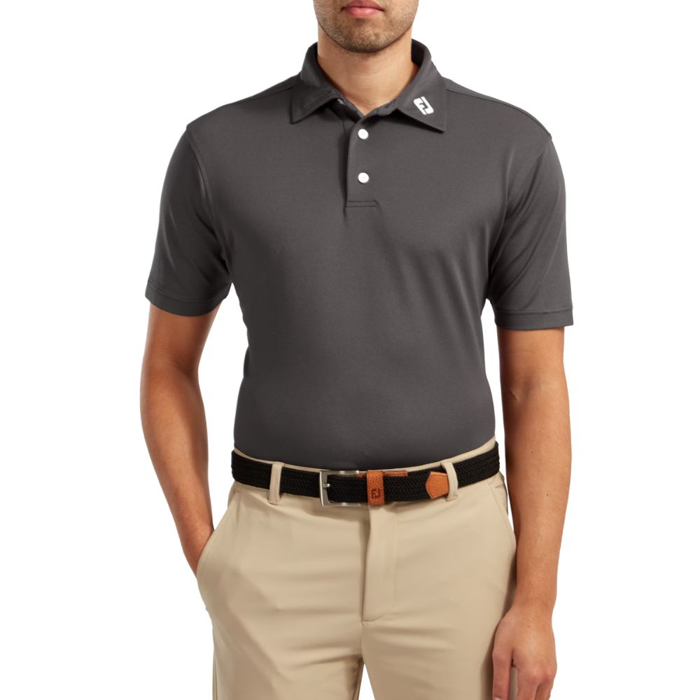 Footjoy Stretch Pique Solid Golf Polo Shirt - 92420