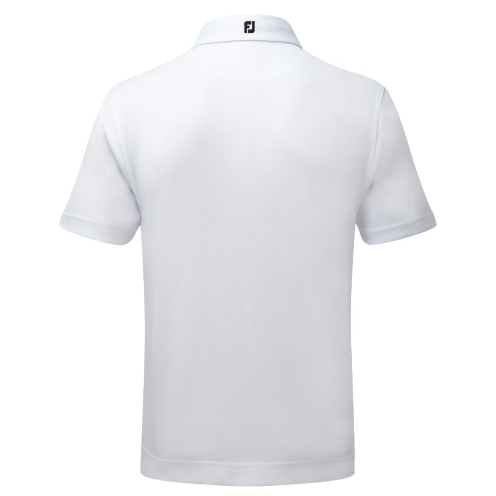 Footjoy Stretch Pique Solid Golf Polo Shirt - 91823