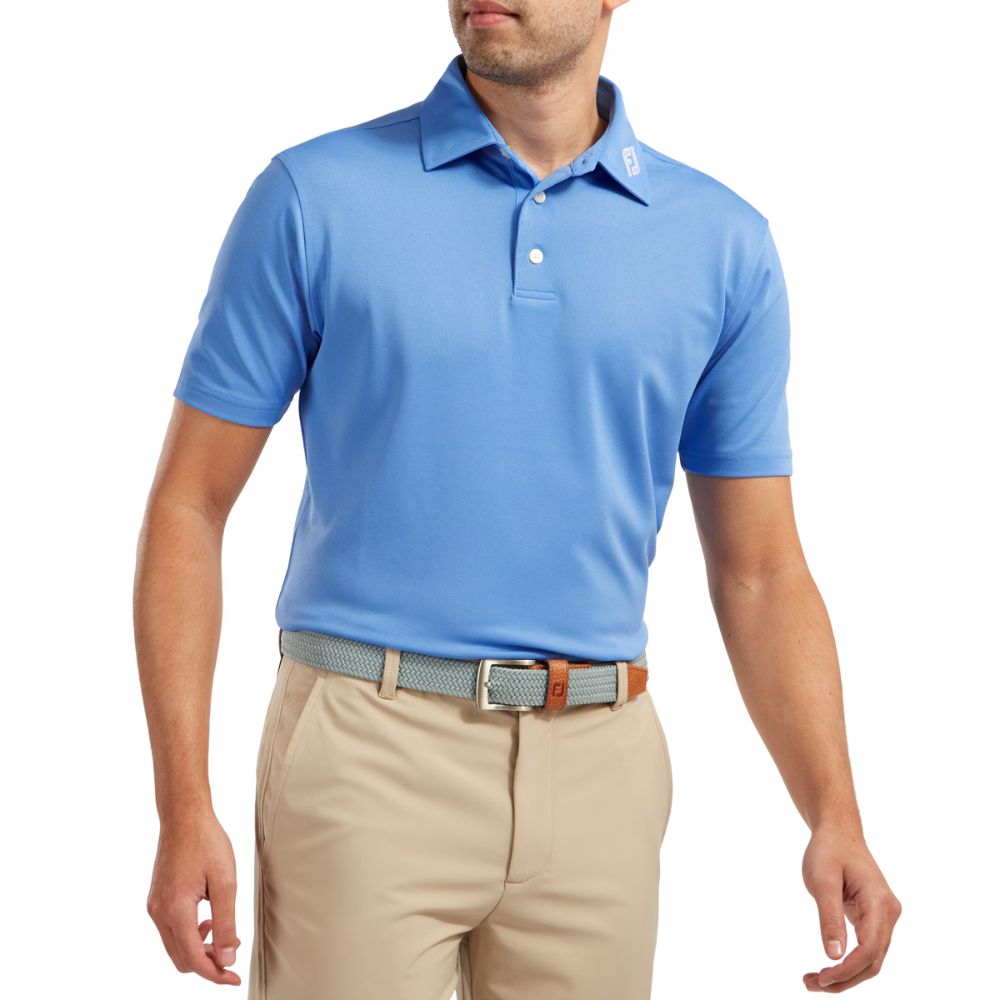 Footjoy Stretch Pique Solid Golf Polo Shirt - 91826