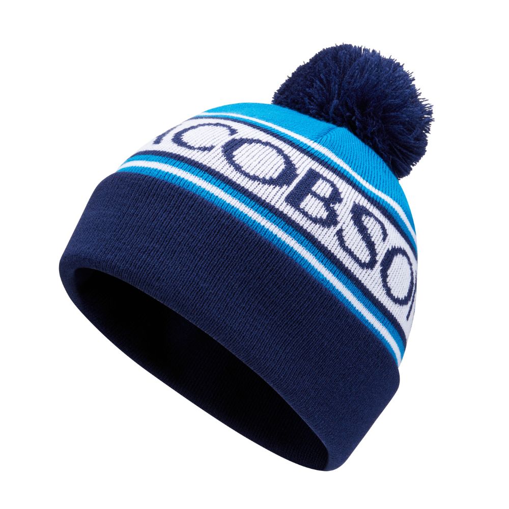 Oscar Jacobson Gillies Golf Bobble Hat 2024 - Cobalt/Navy Cobalt / Navy  