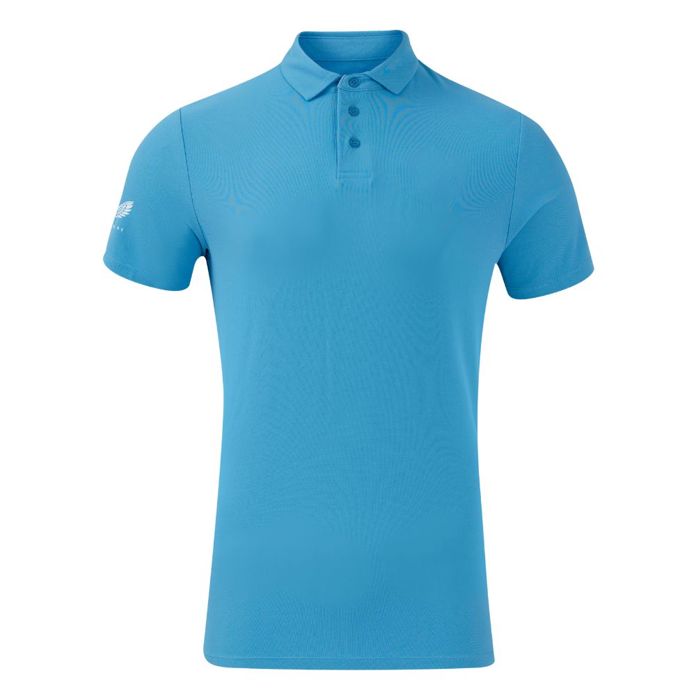 Castore Club Essentials Mens Golf Polo Shirt - GMC30689-030 Corn Blue 030 M