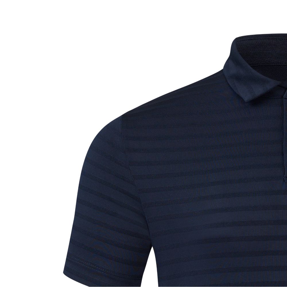 Castore Pinnacle Pique Stripe Mens Golf Polo Shirt 2024 GMC30691-021   