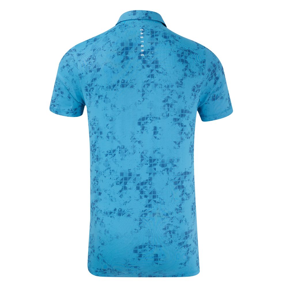 Castore Club Geo Print Mens Golf Polo Shirt 2024 GMD30830-030   