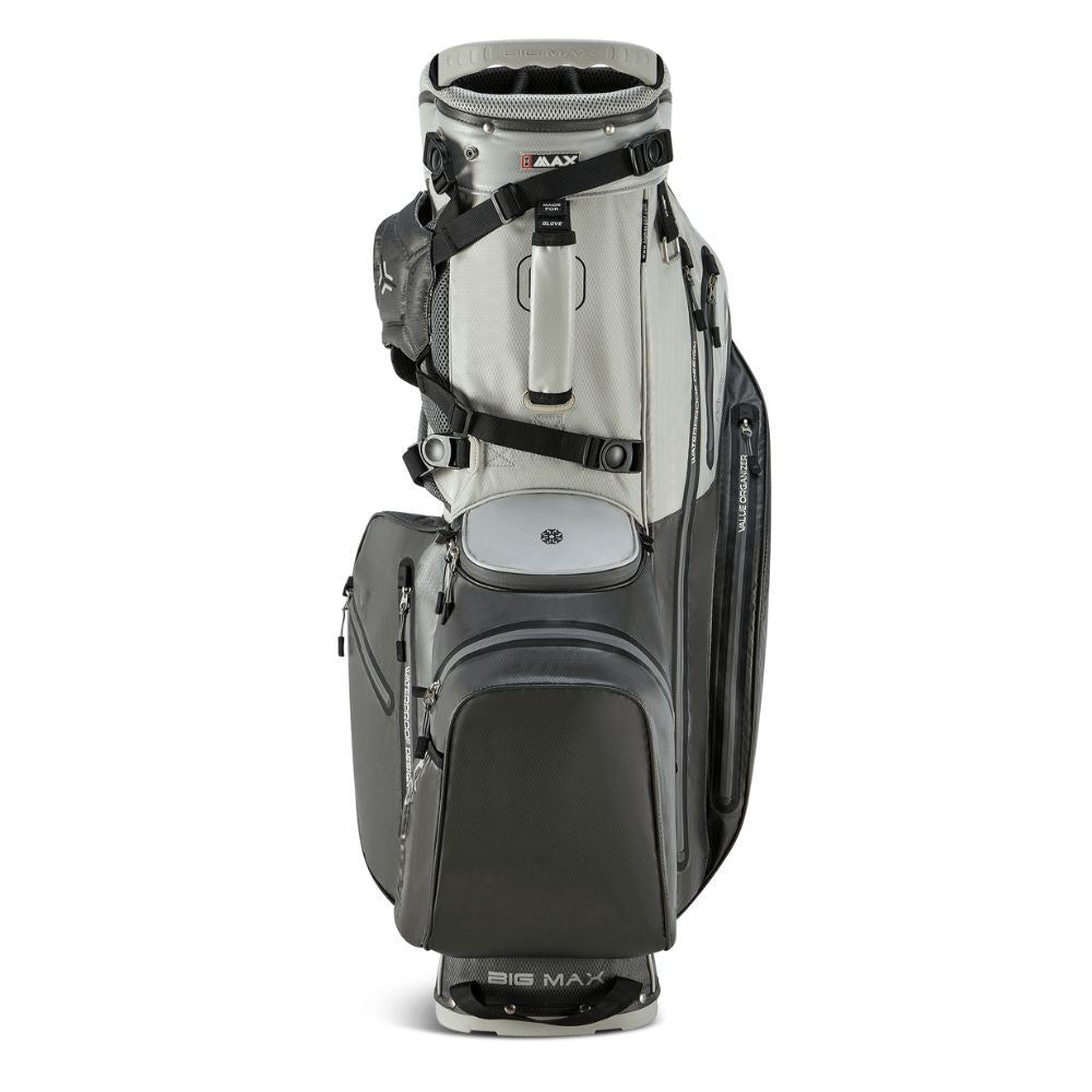 Big Max Aqua Hybrid 4 Golf Stand Bag 2025 - Grey / Silver