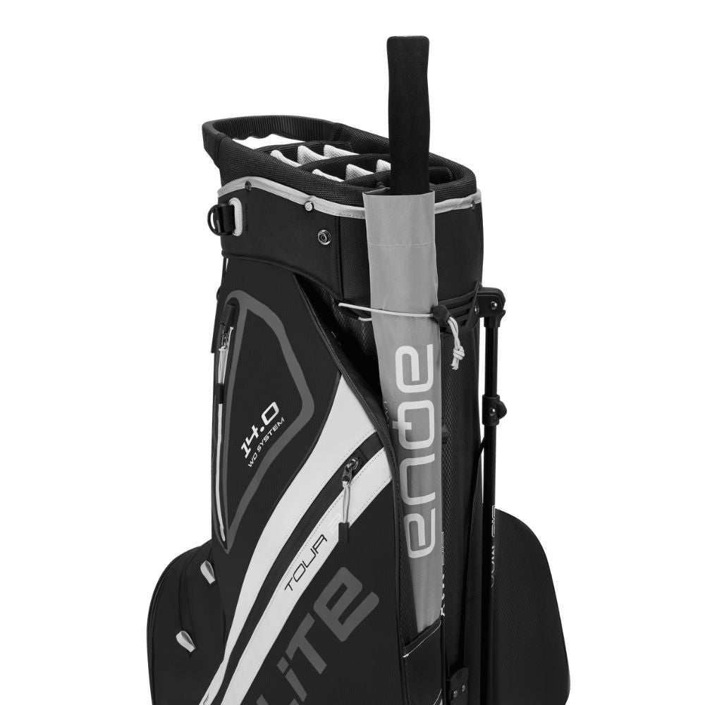 Big Max Dri Lite Hybrid Tour 2 Stand Golf Bag 2025 - Black / Off White