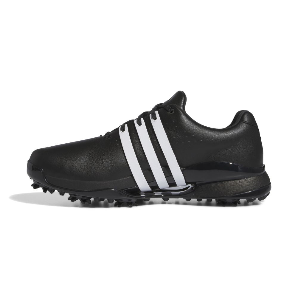 adidas Tour360 Mens Leather Spiked Golf Shoes - IF0250 Wide Fit plus FREE ADIDAS CAP