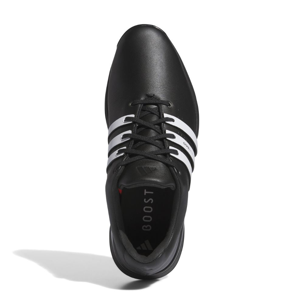 adidas Tour360 Mens Leather Spiked Golf Shoes - IF0250 Wide Fit plus FREE ADIDAS CAP