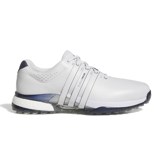 adidas Tour360 Mens Spikeless Golf Shoes 2025 - IH2198 plus FREE ADIDAS CAP Dash Grey / Dash Grey / Collegiate Navy 8