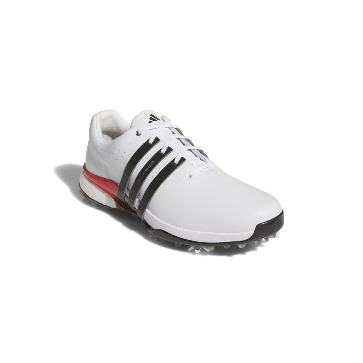 adidas Tour360 Mens Leather Spiked Golf Shoe 2025 - IH8539 plus FREE ADIDAS CAP