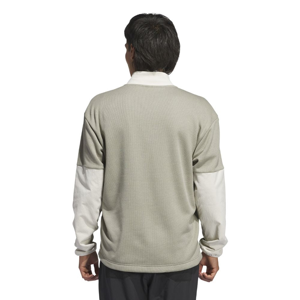 adidas Go-To DWR Mens Hybrid 1/2 Zip Golf Pullover Top 2024 - IL0575   