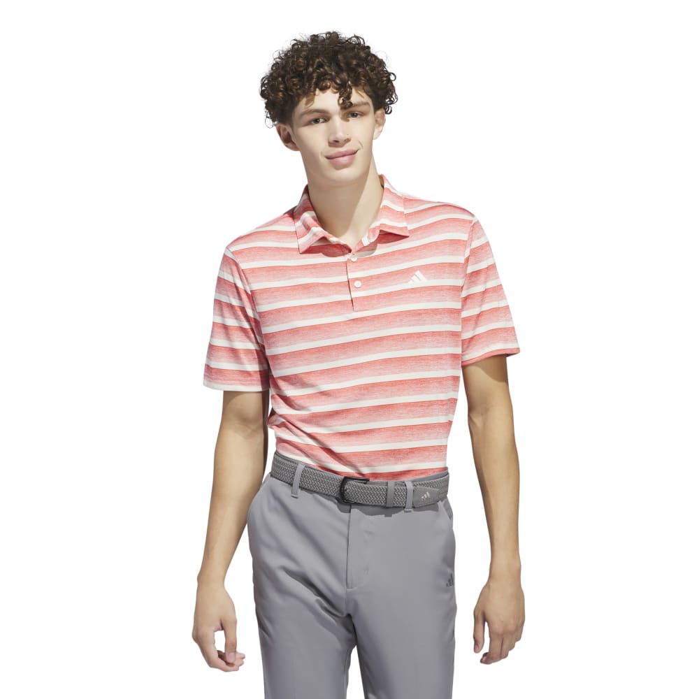 adidas Golf Two Colour Stripe LC Polo Shirt IN6410   