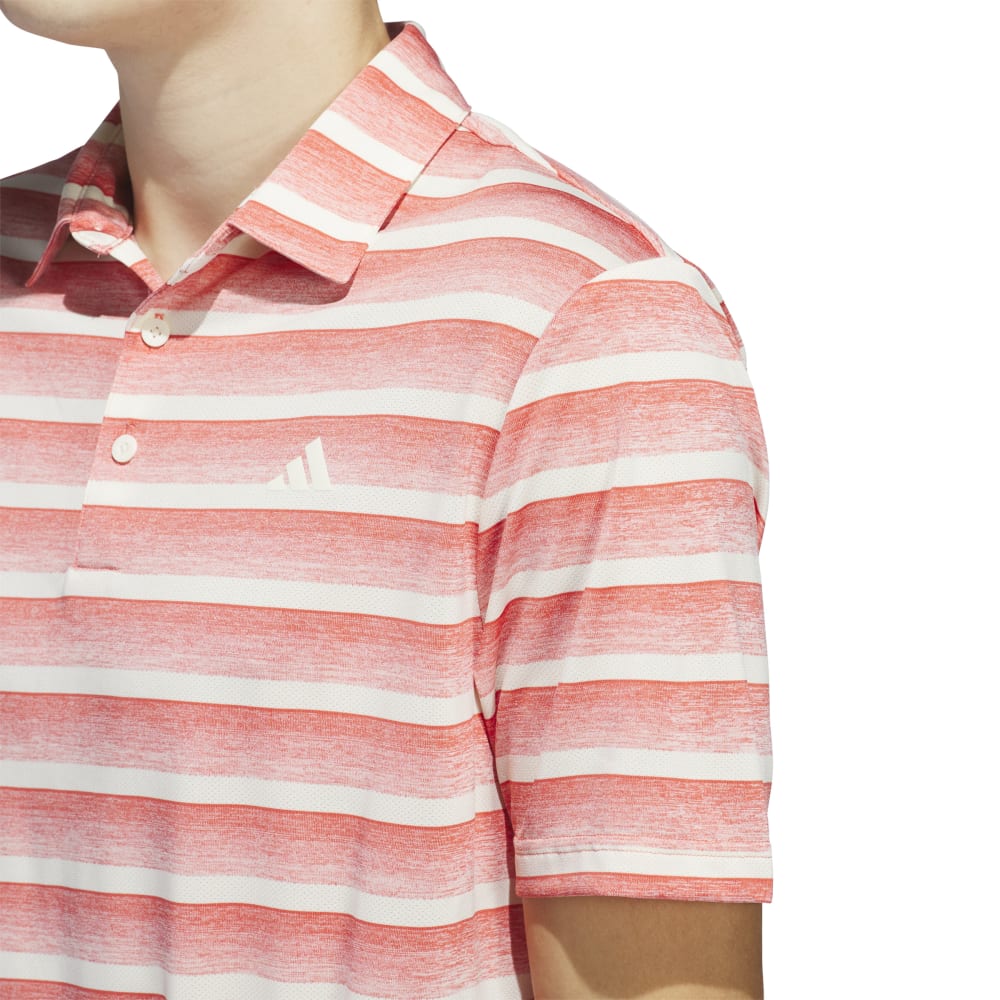 adidas Golf Two Colour Stripe LC Polo Shirt IN6410   