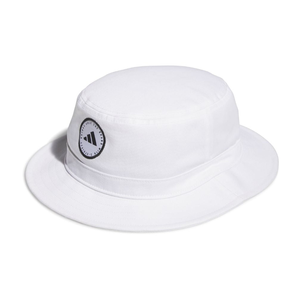 adidas Mens Cotton Bucket Hat 2025 - IQ2898 White