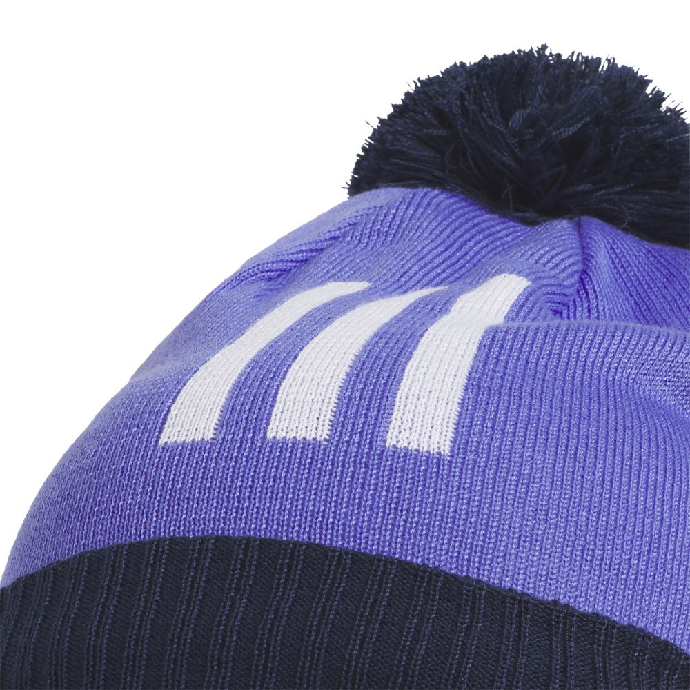 adidas Golf Three Stripe Pom Beanie Hat 2024 IT5280 Major Golf Direct