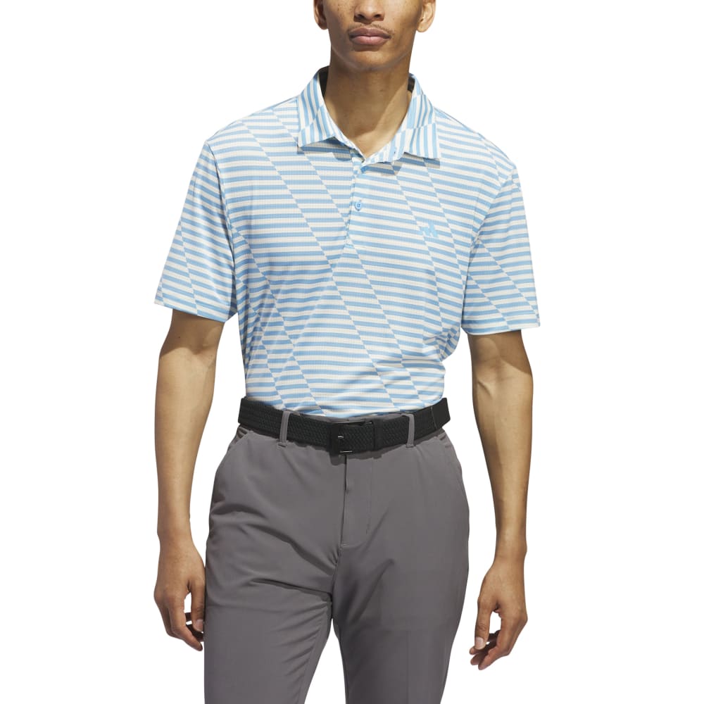 adidas Mesh Print Golf Polo Shirt - IU4394