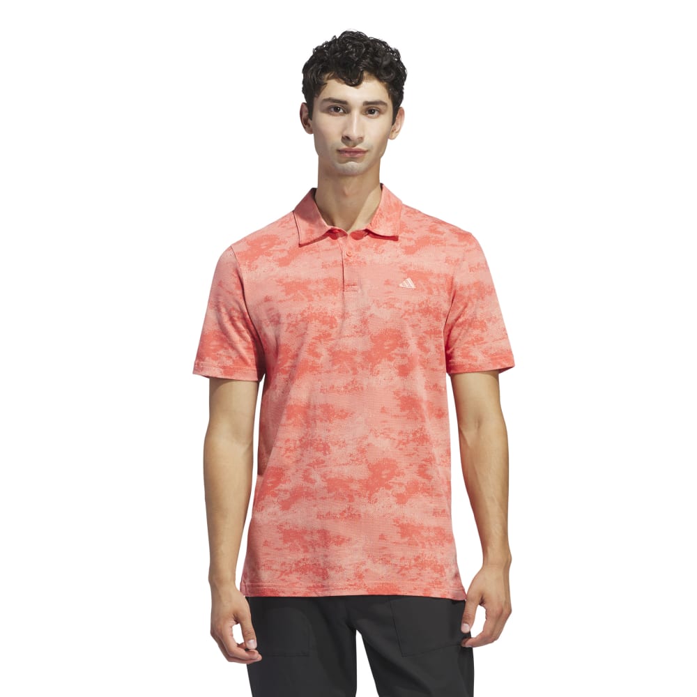 adidas Golf Go-To Print Polo Shirt IU4427   