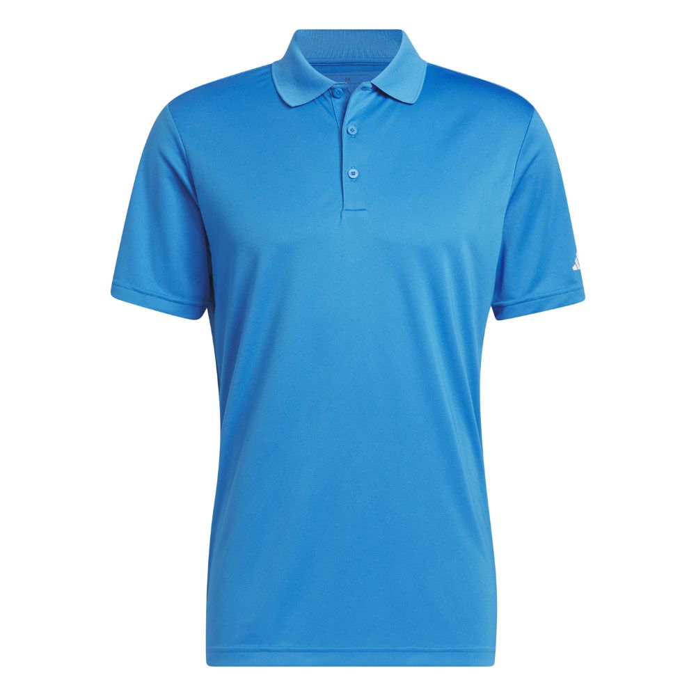 adidas Performance Mens Golf Polo Shirt 2025 - IU4436 Bright Blue M