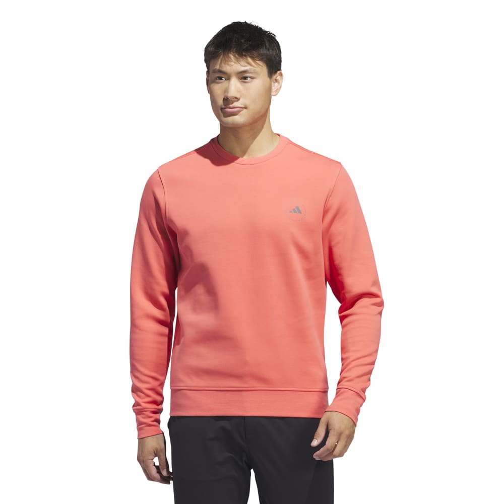 adidas Crew Neck Mens Golf Pullover Top - IU4522