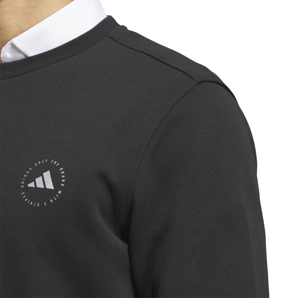 adidas Crew Neck Mens Golf Pullover Top - IU4523