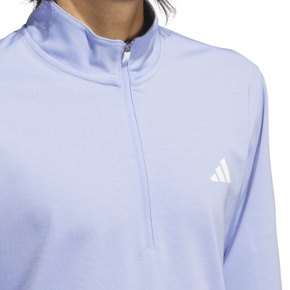 adidas Elevated Mens 1/4 Zip Golf Pullover Top 2024 - IW0500   