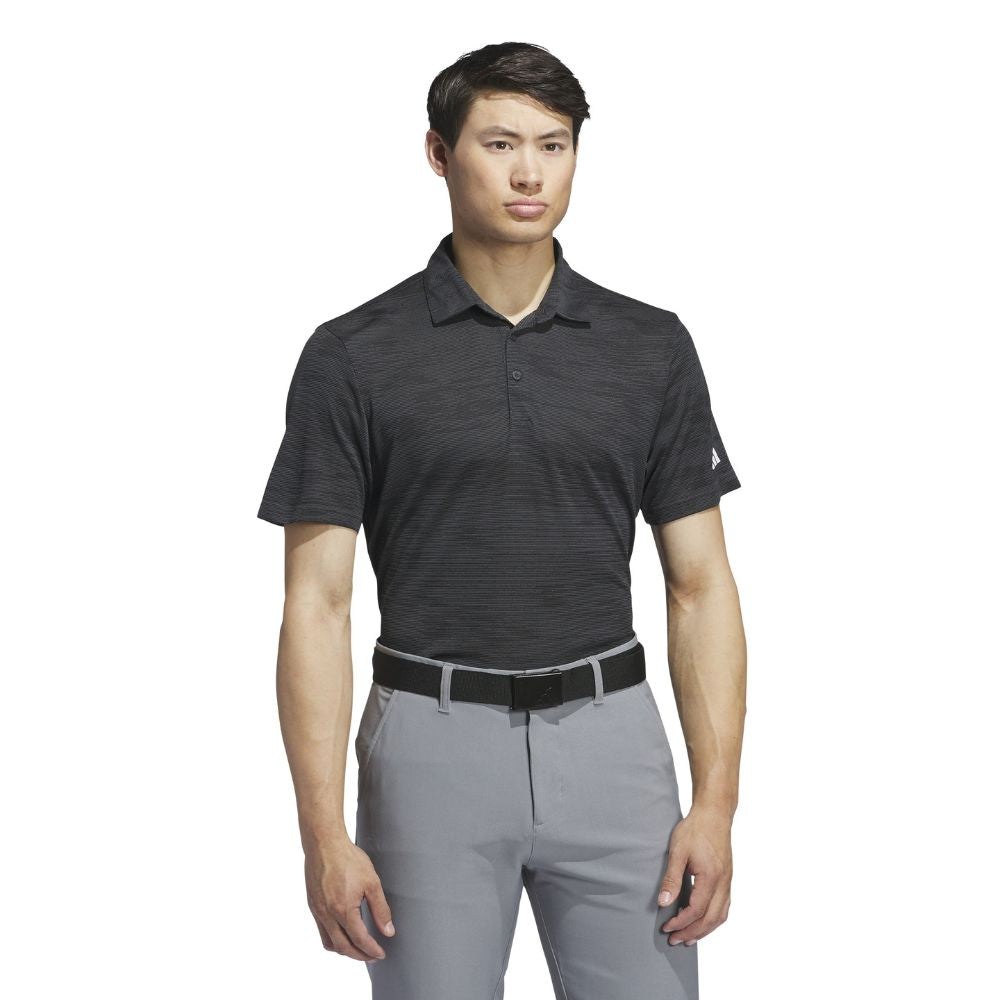 adidas Ultimate365 Textured Stripe Golf Polo Shirt 2024 - IW1411   