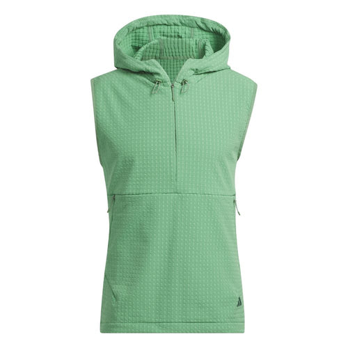 adidas Ultimate365 Tour WIND.RDY 1/2 Zip Mens Windproof Top 2024 - IW2816 Preloved Green M 