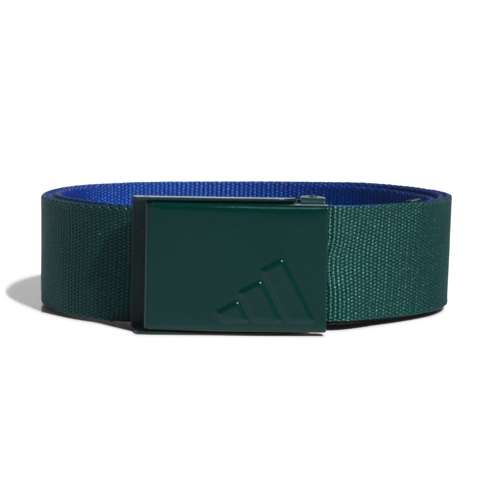 adidas Golf Reverse Webbing Belt 2024 - IY4419 Collegiate Green / Team Royal Blue  