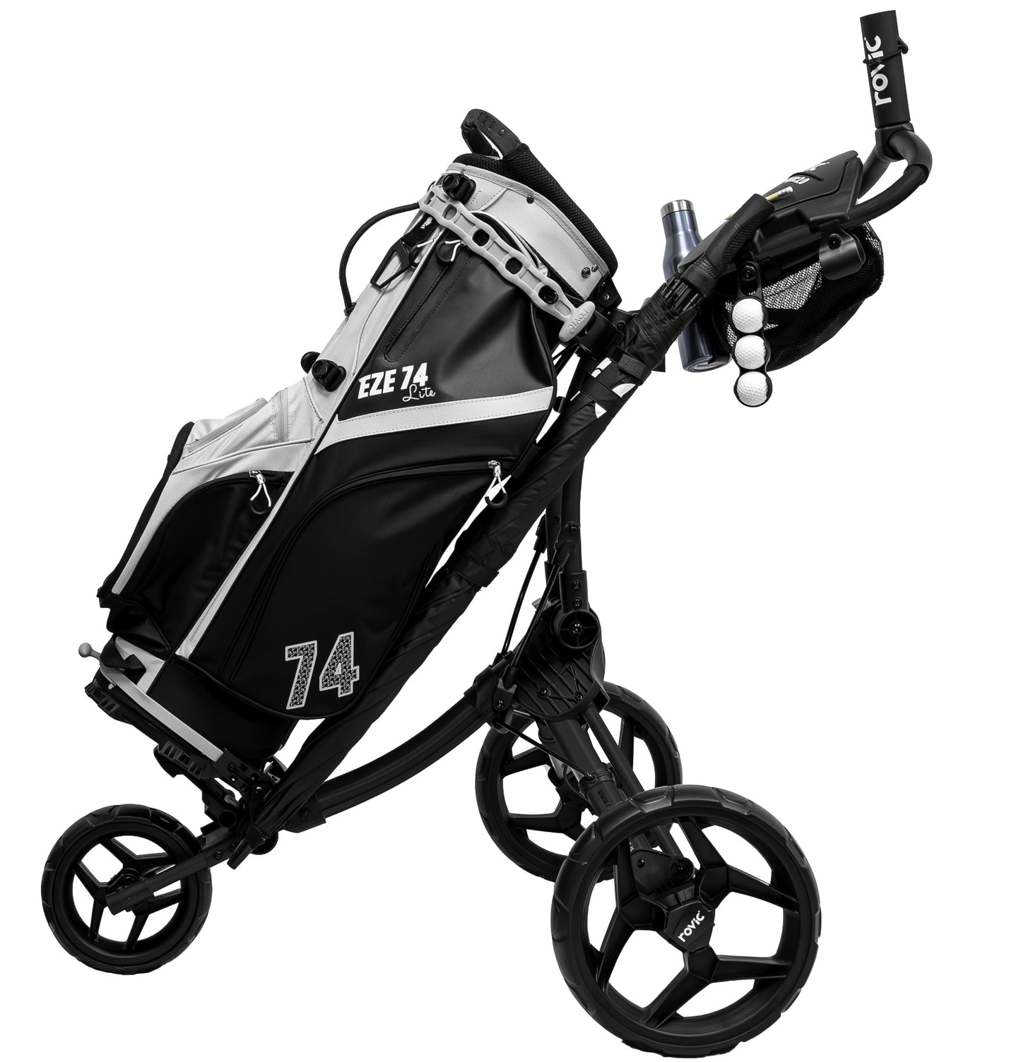 Clicgear Rovic RV1C 2.0 3 Wheeled Golf Trolley   