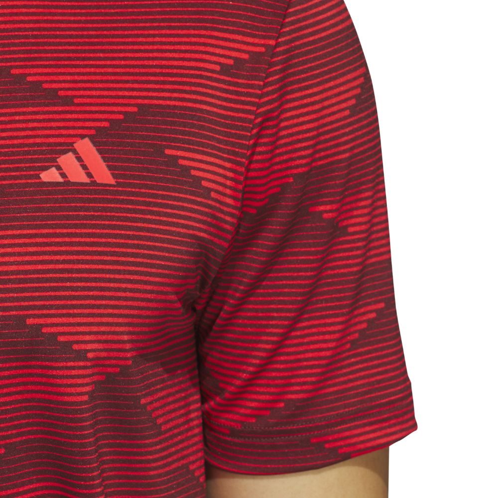 adidas Ultimate Speed Stripe Mens Golf Polo Shirt 2025 - JF4899