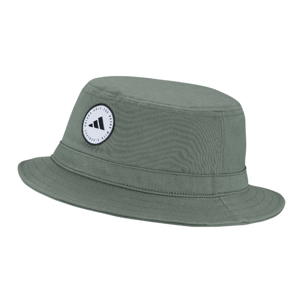 adidas Mens Cotton Bucket Hat 2025 - JI6591 Silver Green