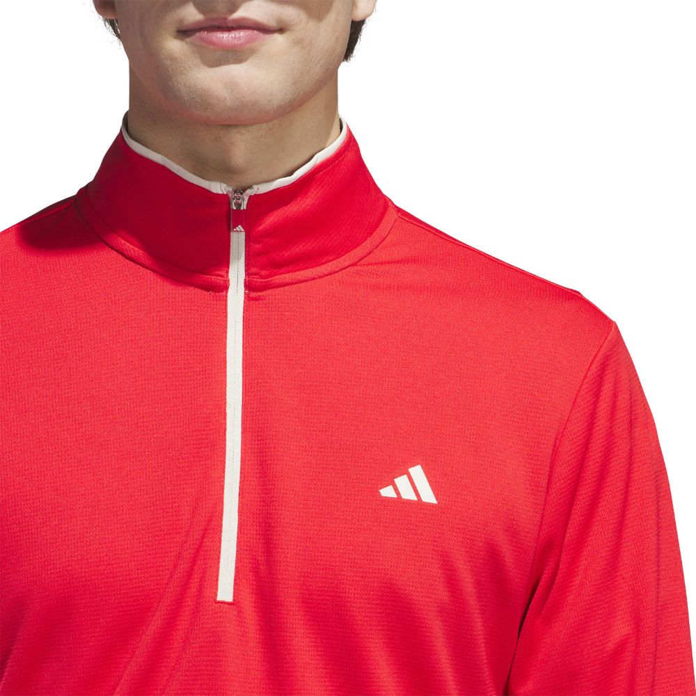 adidas Core Lightweight 1/2 Zip Mens Golf Pullover Top 2025 - JJ1712