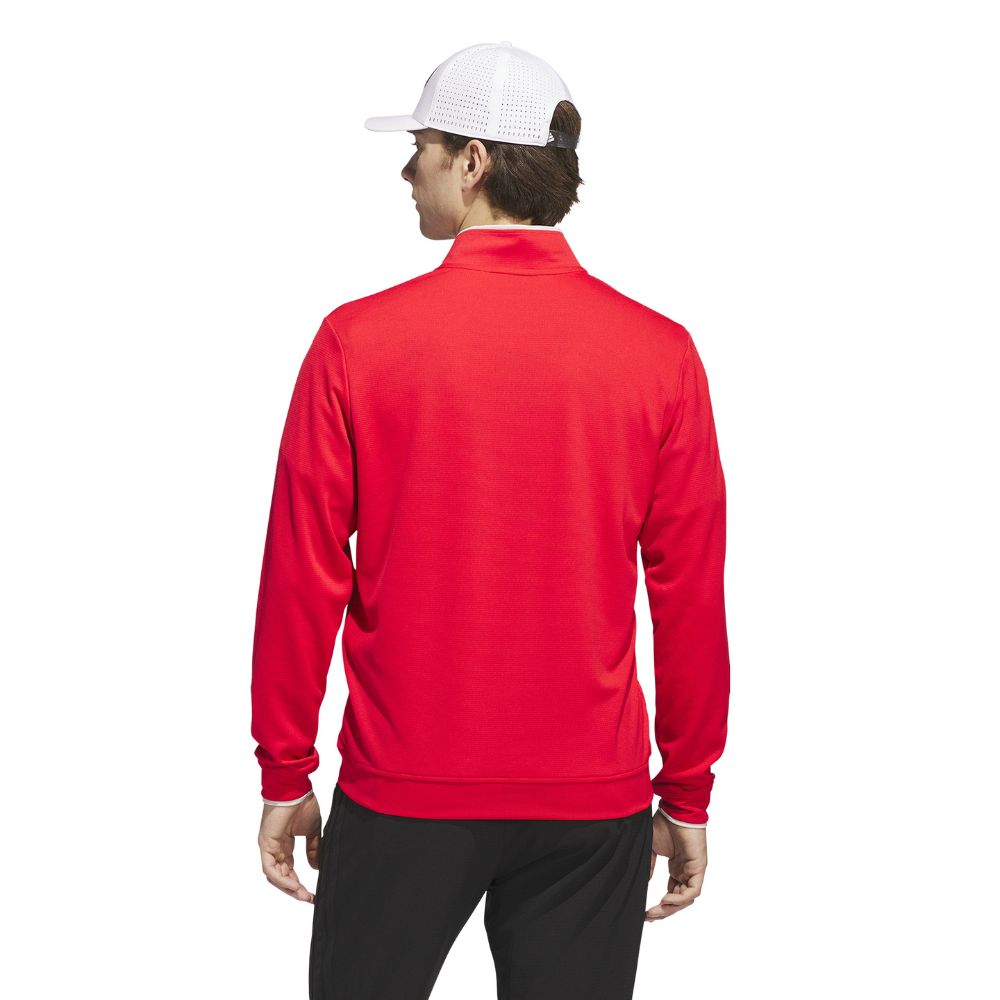 adidas Core Lightweight 1/2 Zip Mens Golf Pullover Top 2025 - JJ1712