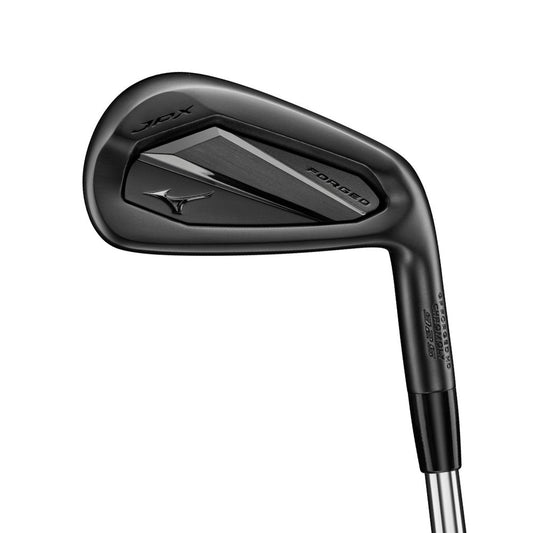 Mizuno JPX 925 Forged Black Mens Golf Irons 5-PW Stiff Steel Dynamic Gold Mid 115 Tour Issue ONYX Right Hand