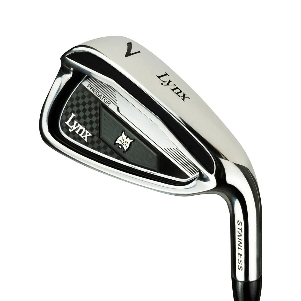 Lynx Predator Irons 2024 5-SW Regular Flex V-Tech Steel Right Hand