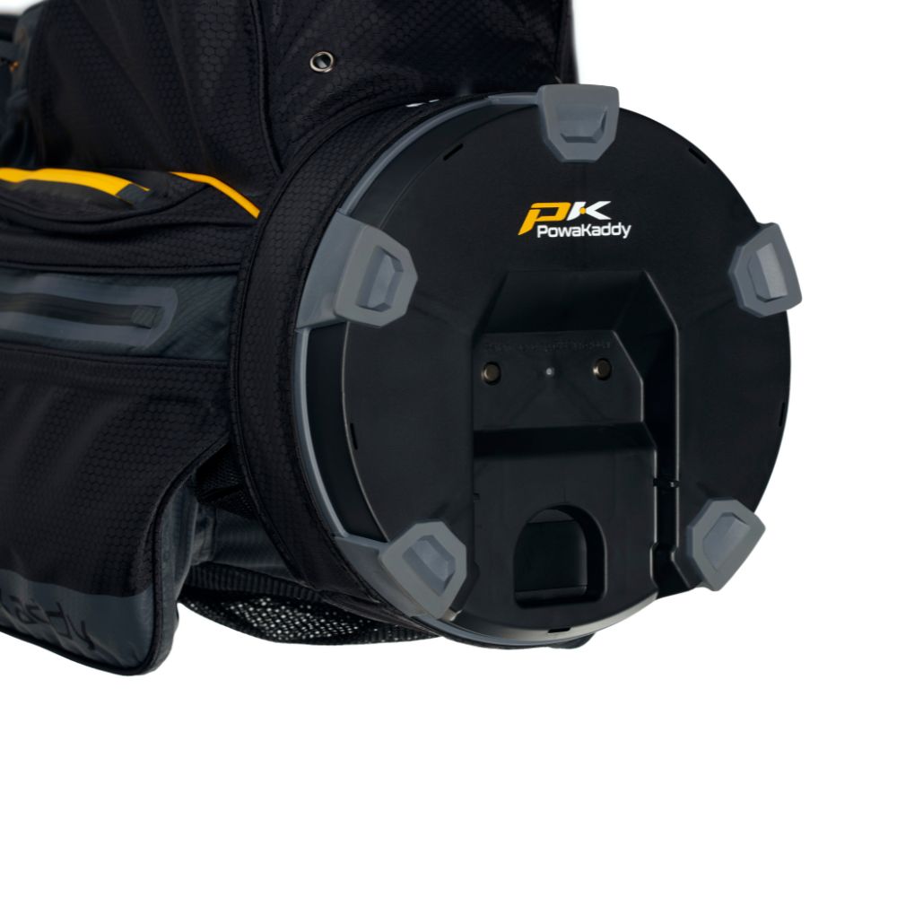 Powakaddy Flex Golf Cart Bag 2025 - Black / Yellow