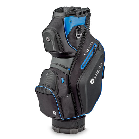 Motocaddy Pro Series Deluxe Golf Cart Bag 2025 - Black / Blue Black / Blue