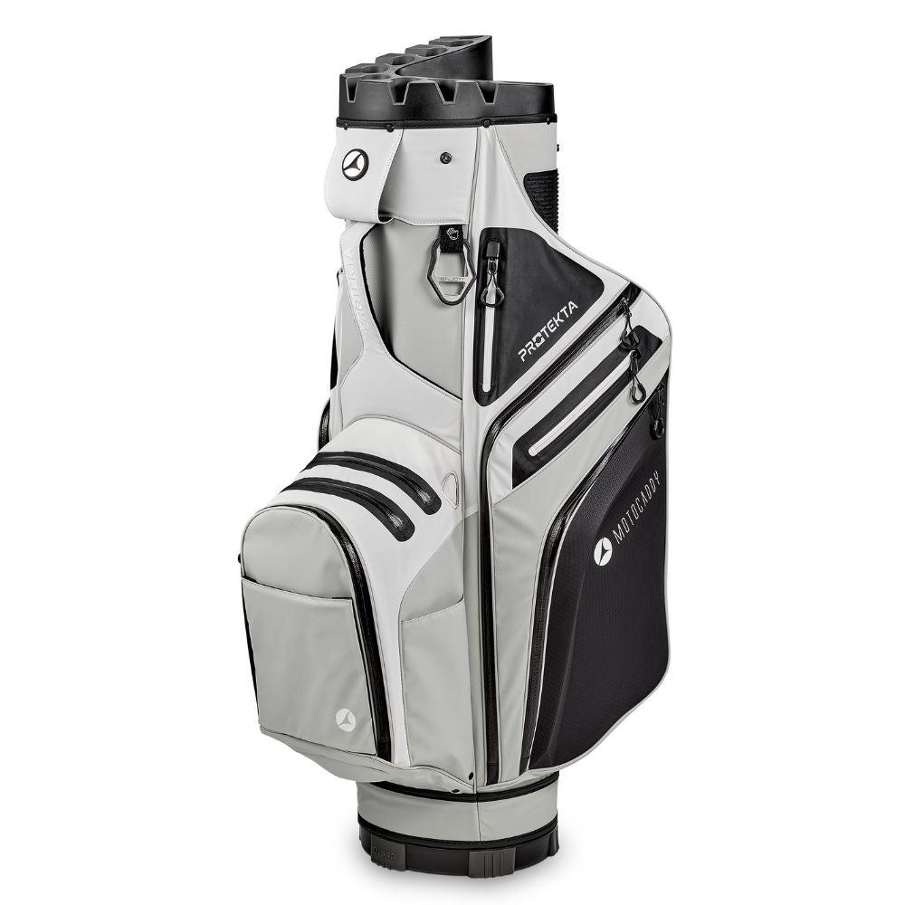 Motocaddy Protekta Deluxe Golf Cart Bag 2025 - White White / Grey