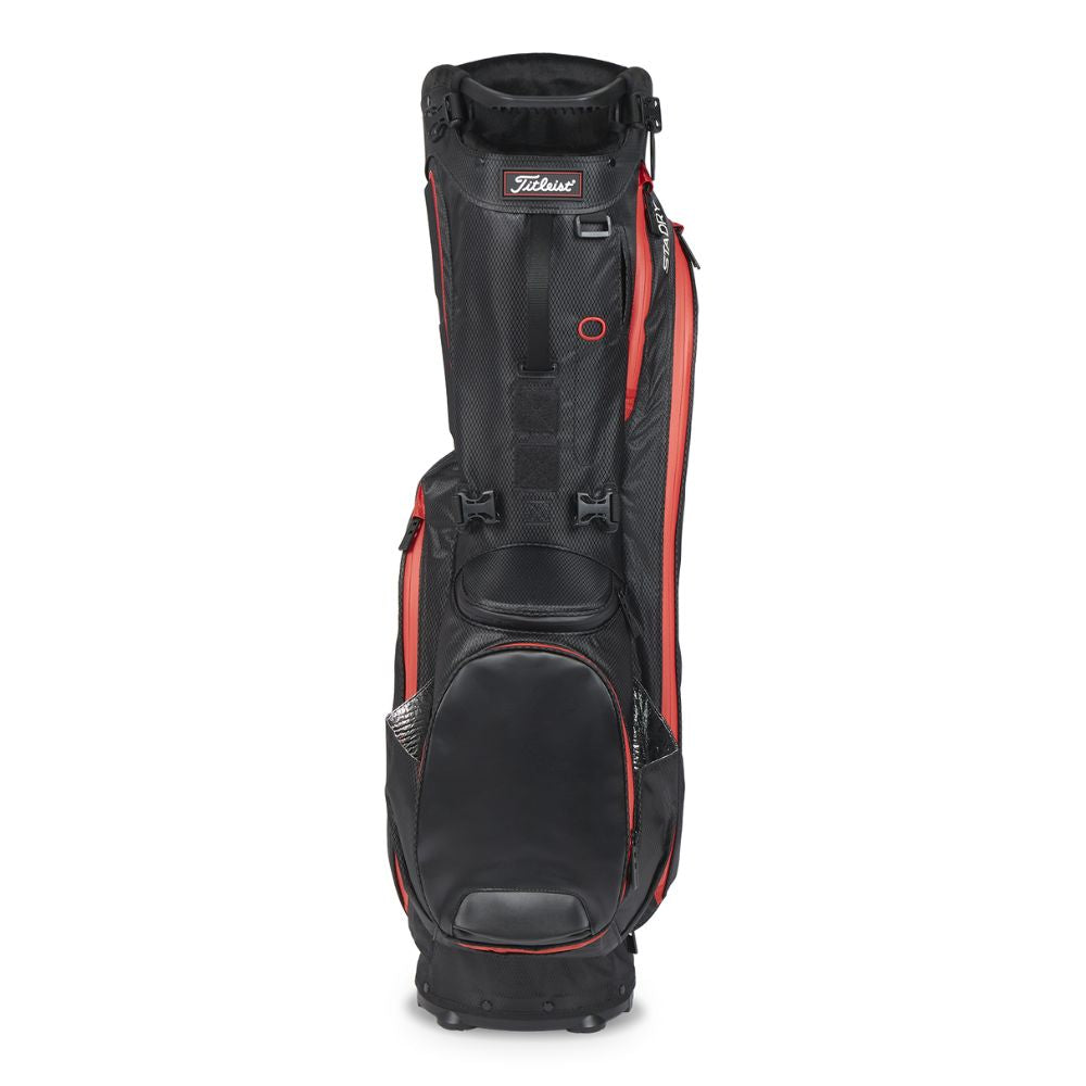 Titleist Players 5 StaDry Golf Stand Bag 2025 - Black / Red