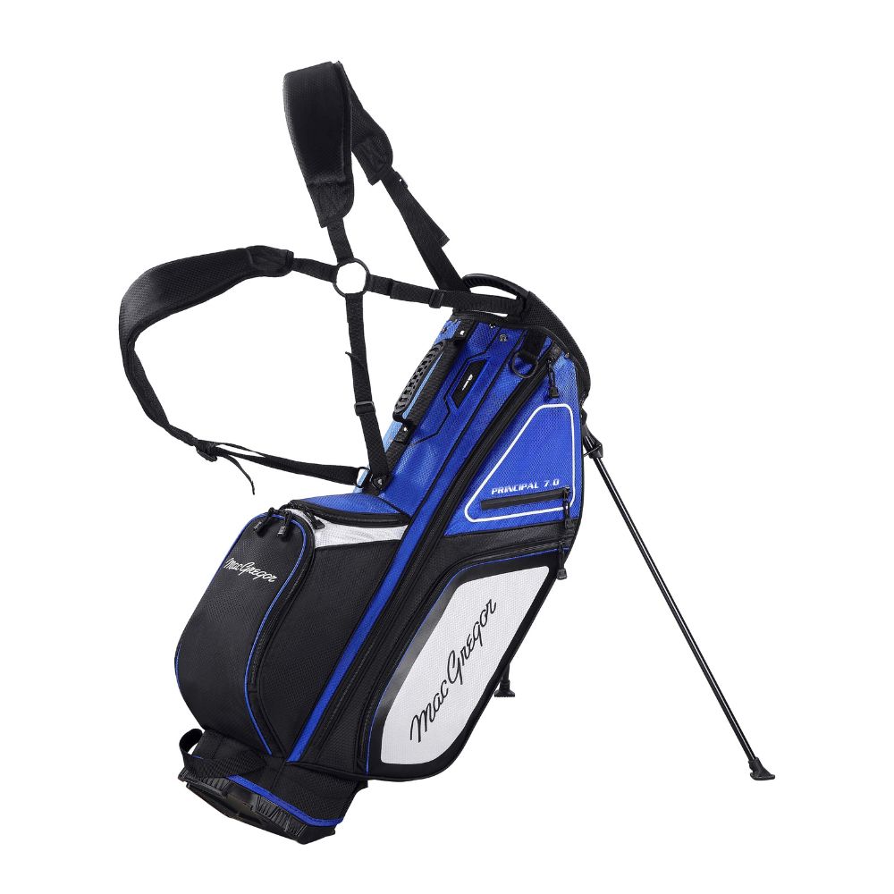 MacGregor Principal 9.5" Golf Stand Bag Black/Blue  