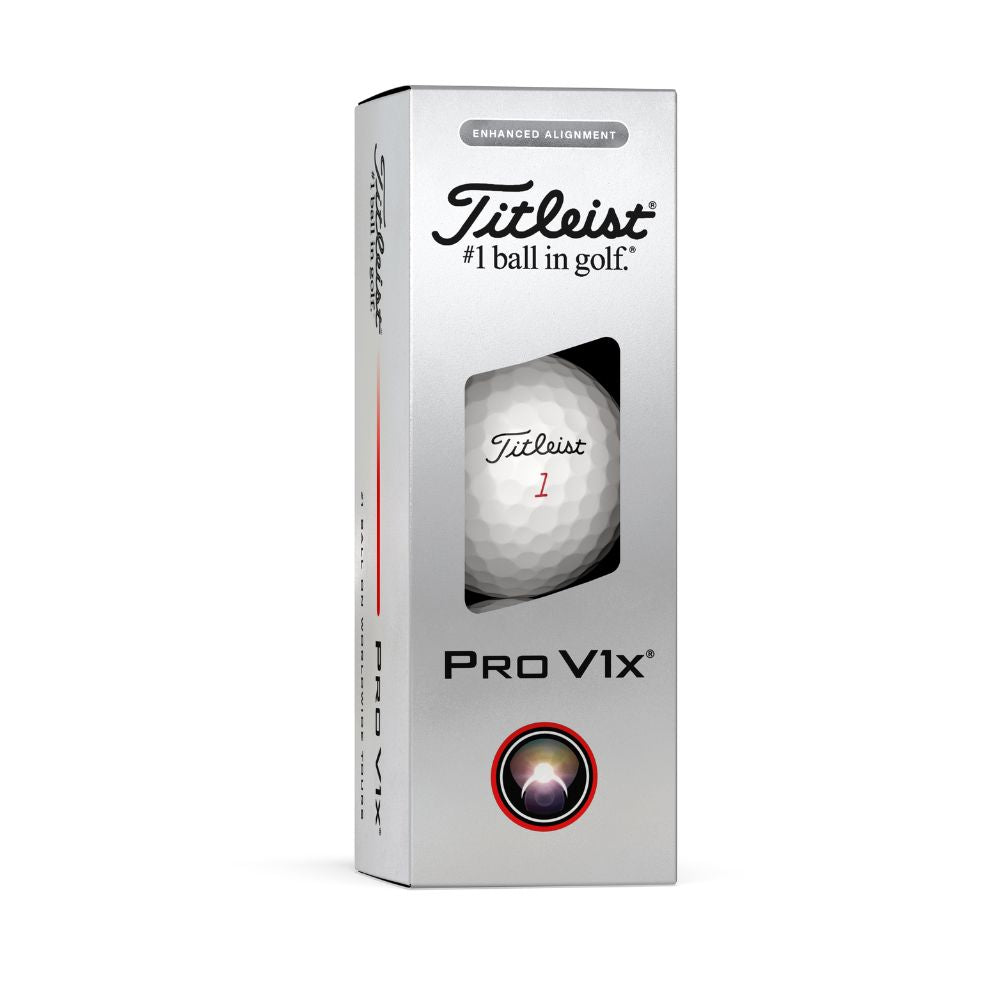 Titleist Pro V1x Align Golf Balls 2025 - White