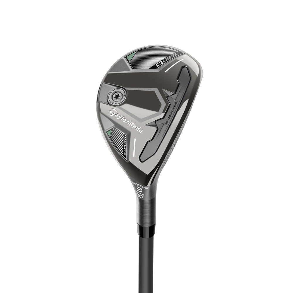 TaylorMade Qi35 Max Lite Rescue Hybrid 4 Hybrid Regular Flex Fujikura AirSpeeder 25 5 Right Hand