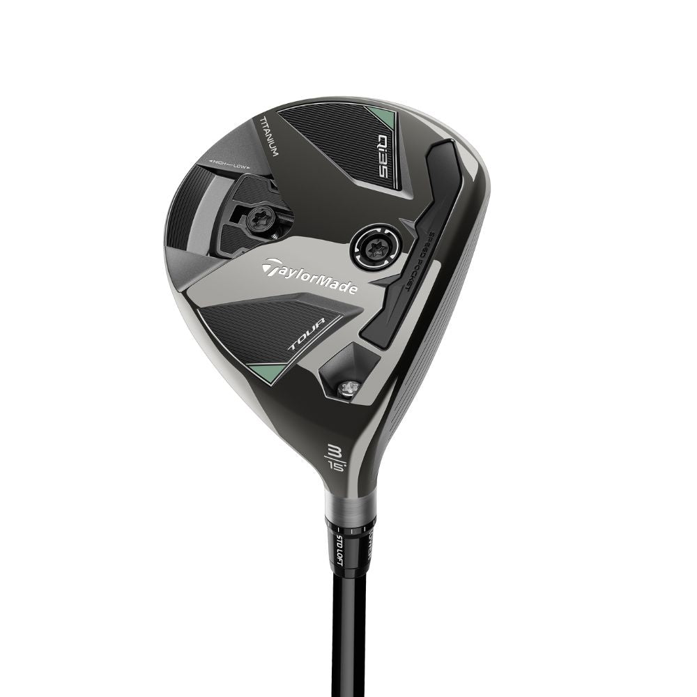 TaylorMade Qi35 Tour Fairway Wood 3 Wood Stiff Flex Mitsubishi Kaili Blue DarkWave FW 75 Right Hand