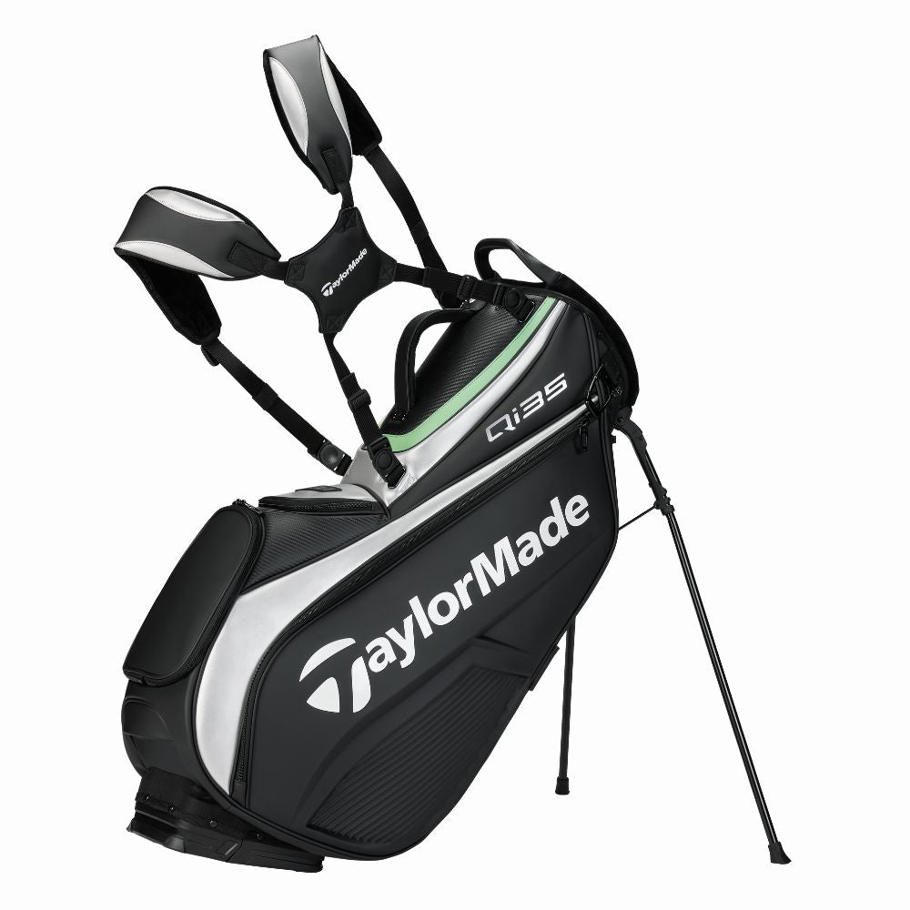 TaylorMade Qi35 Tour Stand Golf Bag 2025 Black